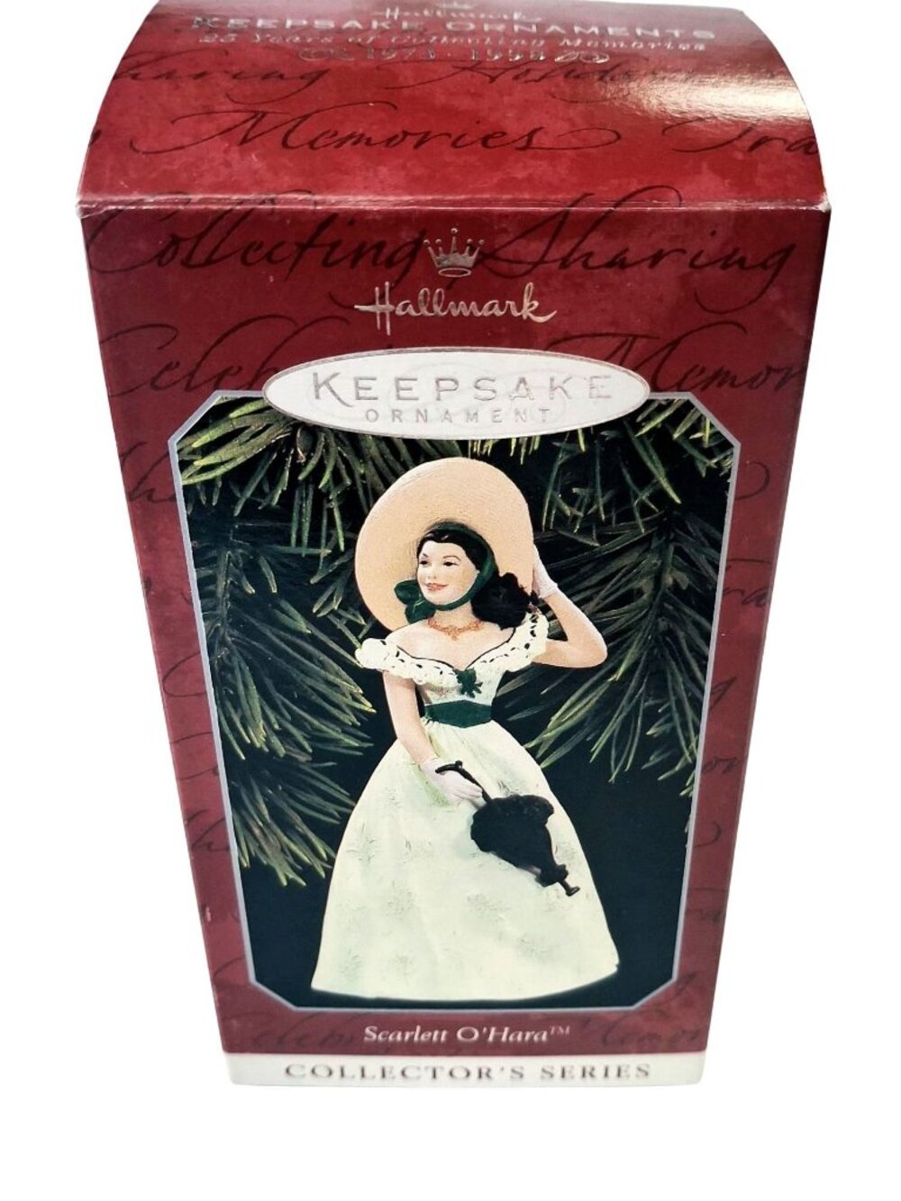 Scarlett OHara Hallmark Keepsake Ornament Collectors Series 1998 Turner Entertai